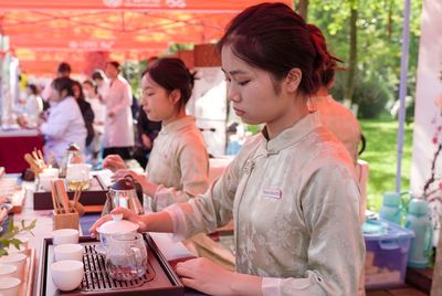 我校茶韻社團在2023年川渝社團文化節(jié)中展風(fēng)采
